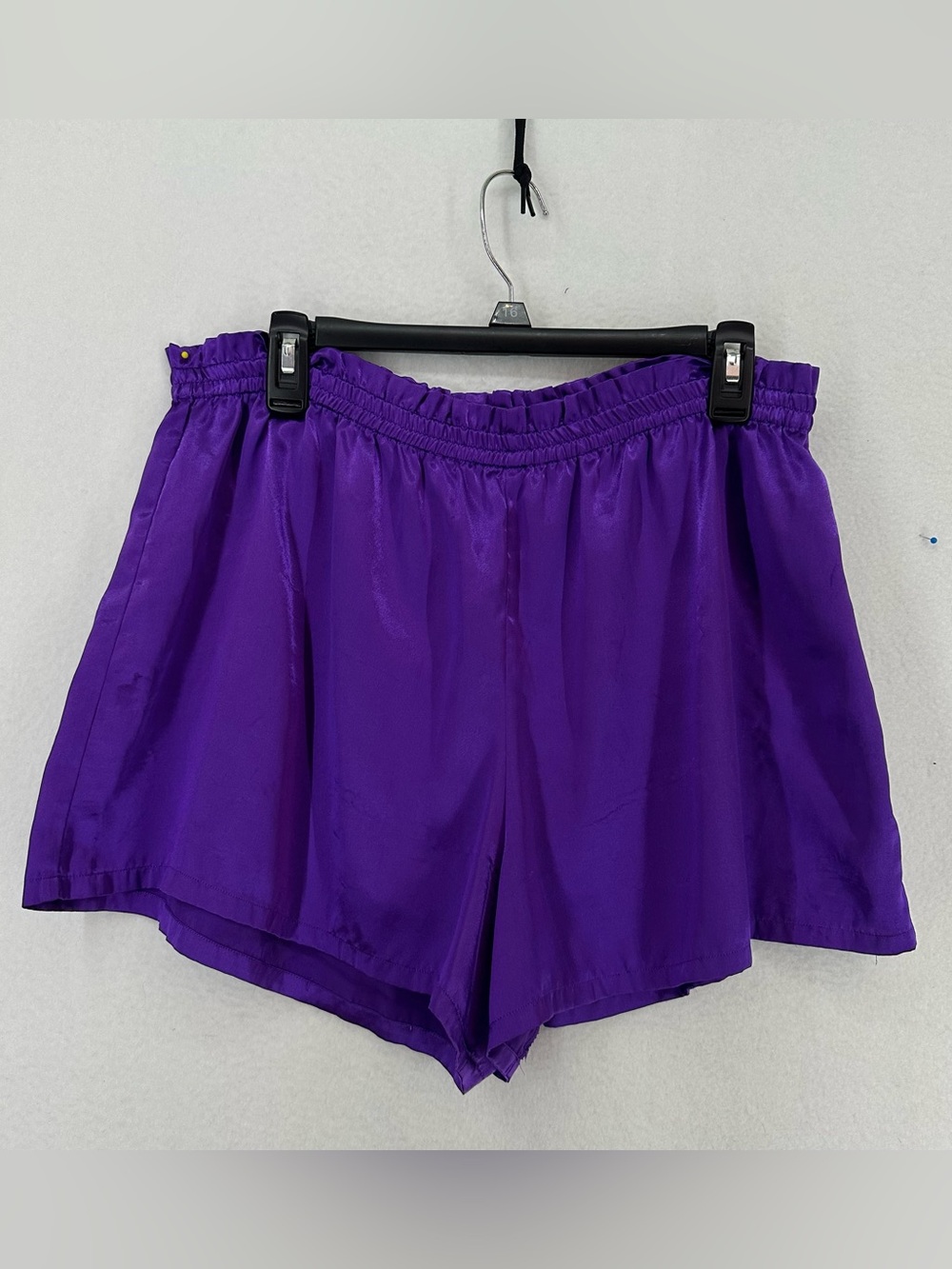 Victoria’s Secret Vintage Satin Pajama Shorts XL Purple